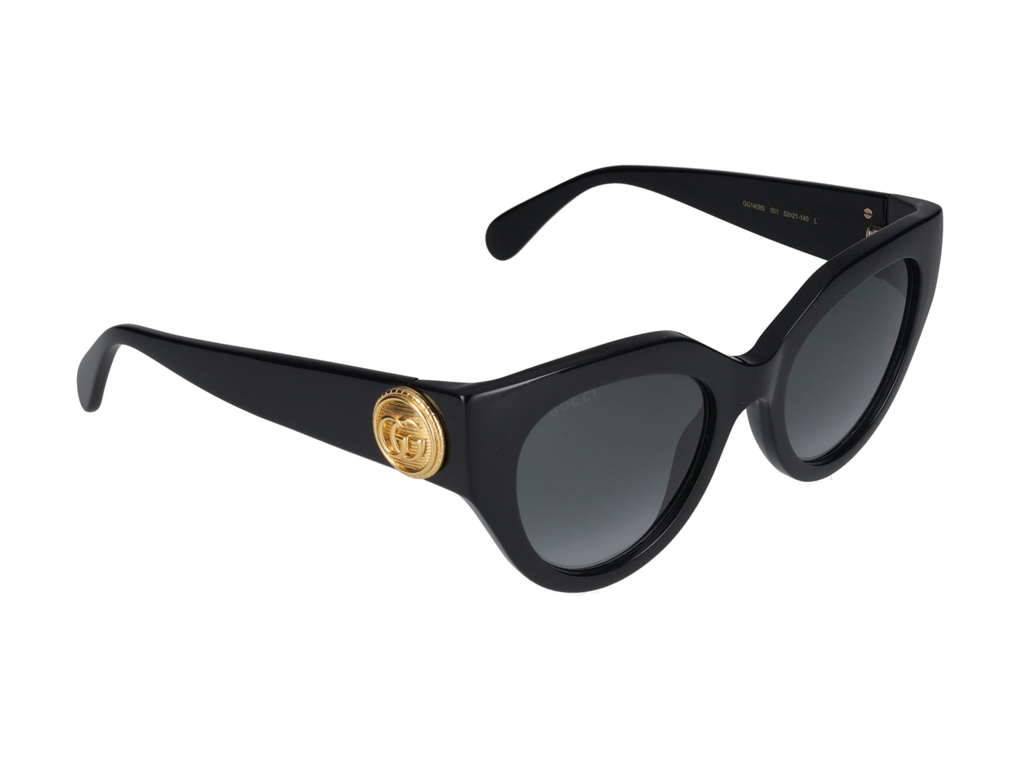 GG1408S 001 black black grey 52.00 / 001 black black grey