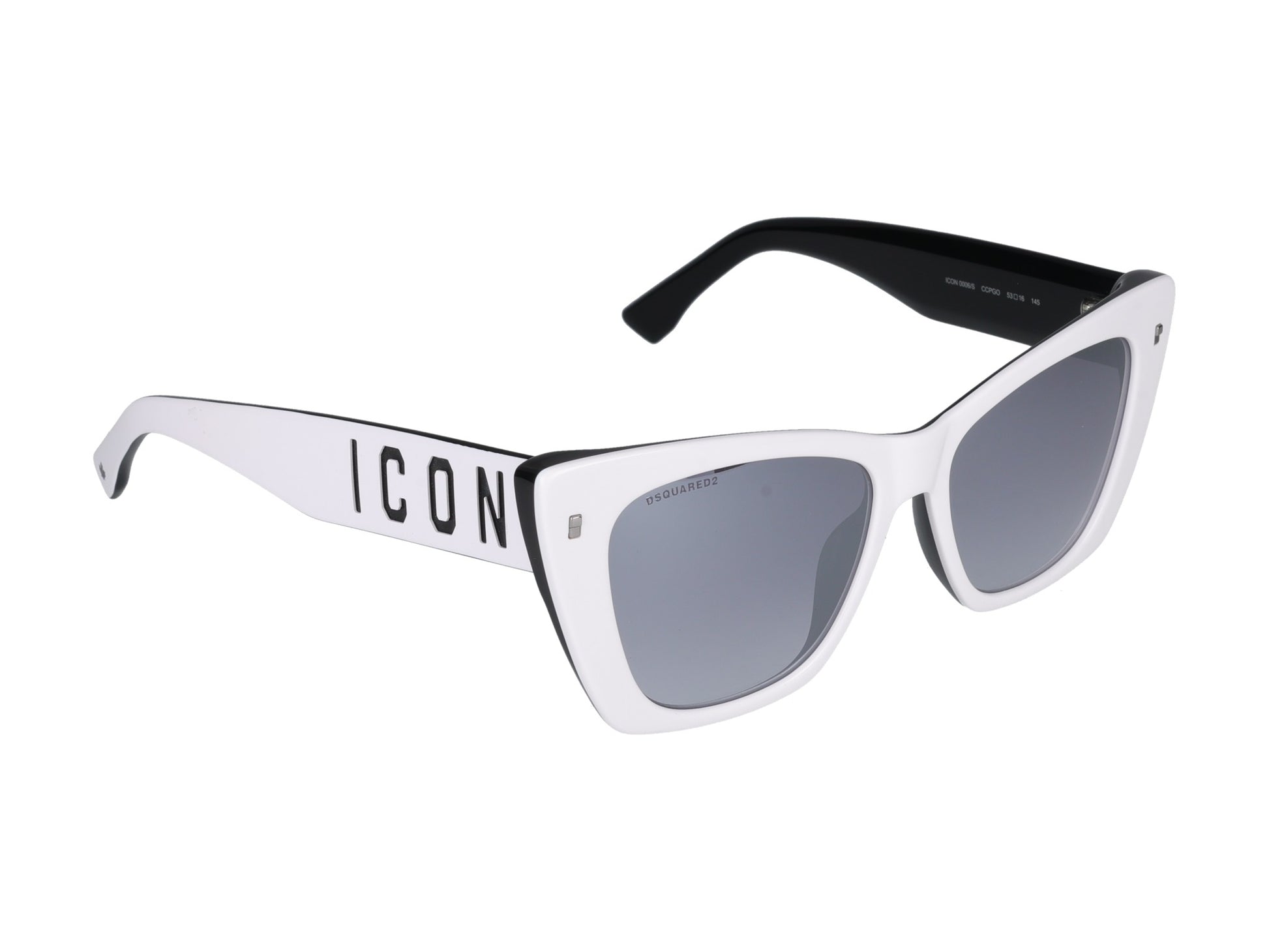 Icon 0006/s CCP/GO WHITE BLACK 53.00 / CCP/GO WHITE BLACK