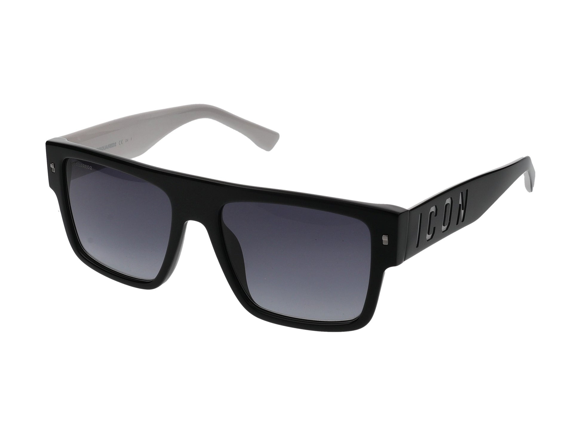 Icon 0003/s 80S/9O BLACK WHITE 56.00 / 80S/9O BLACK WHITE