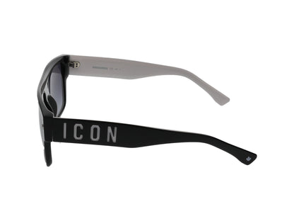 Icon 0003/s 80S/9O BLACK WHITE 56.00 / 80S/9O BLACK WHITE