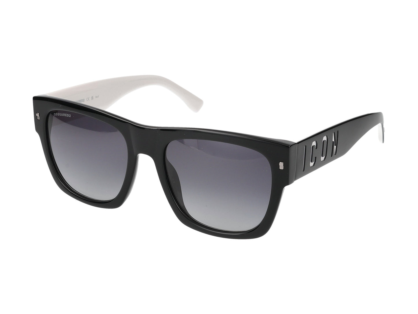 Icon 0004/s 80S/9O BLACK WHITE 55.00 / 80S/9O BLACK WHITE