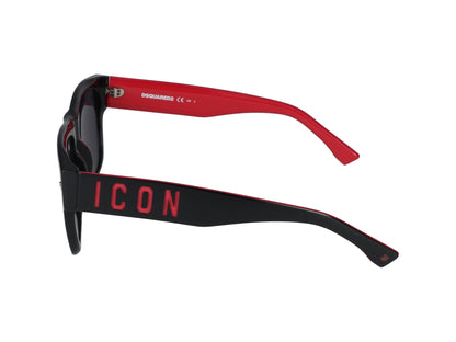 Icon 0004/s OIT/UZ BLACK RED 55.00 / OIT/UZ BLACK RED
