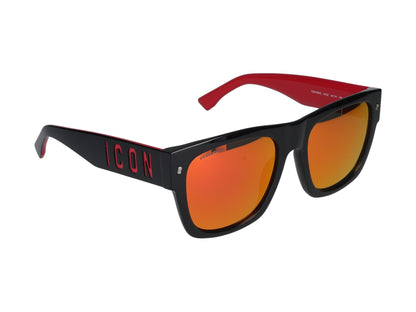 Icon 0004/s OIT/UZ BLACK RED 55.00 / OIT/UZ BLACK RED