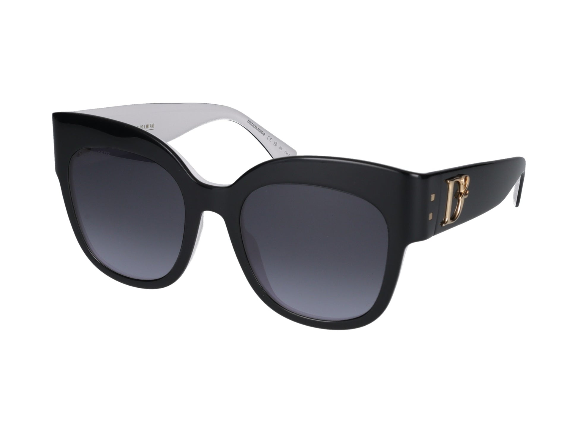 D2 0097/s 80S/9O BLACK WHITE 53.00 / 80S/9O BLACK WHITE