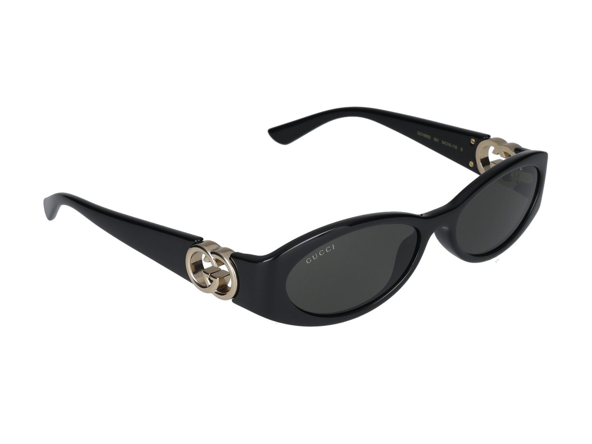 GG1660S 001 black black grey 54.00 / 001 black black grey