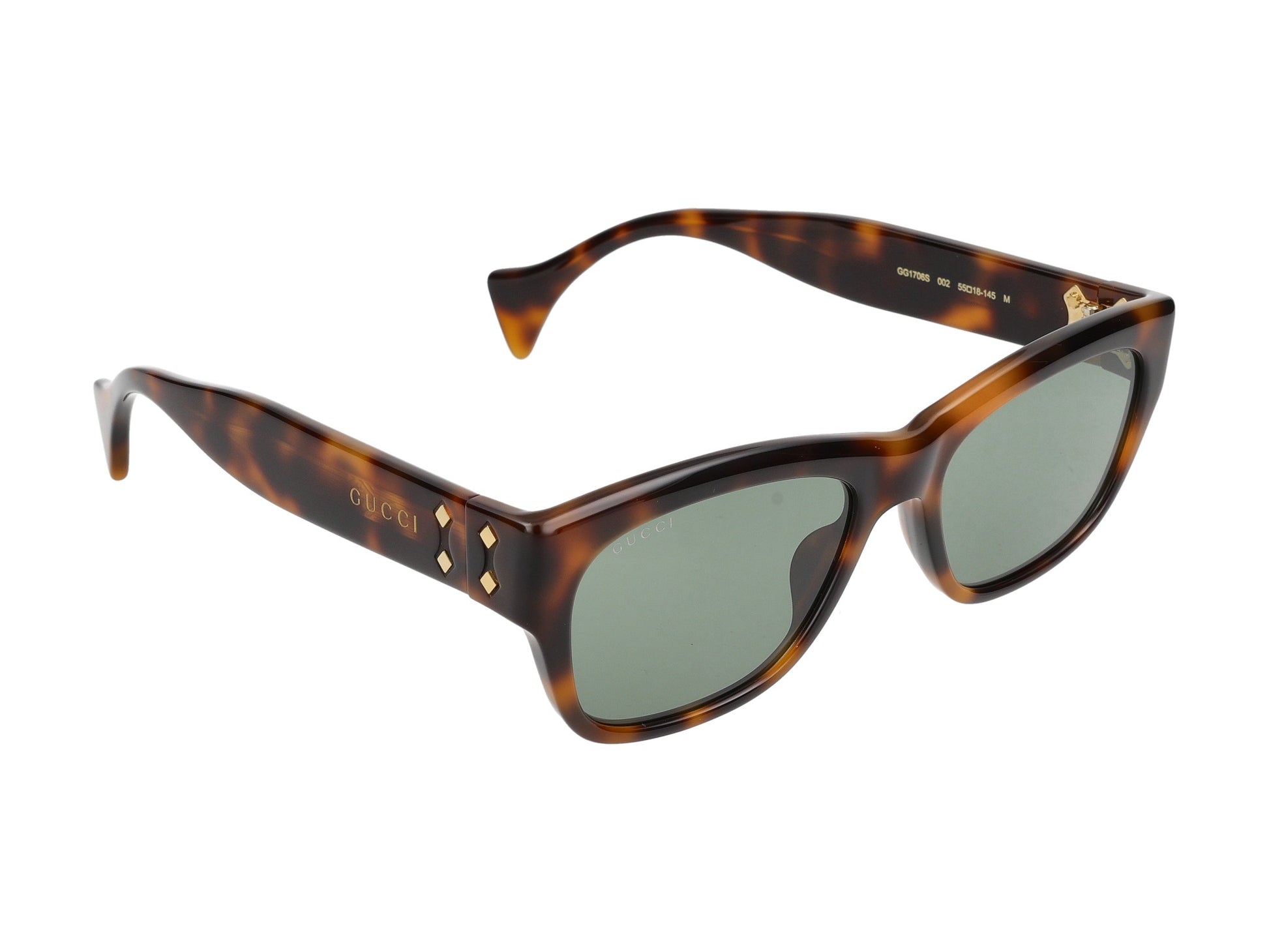 GG1706S 002 havana havana green 55.00 / 002 havana havana green